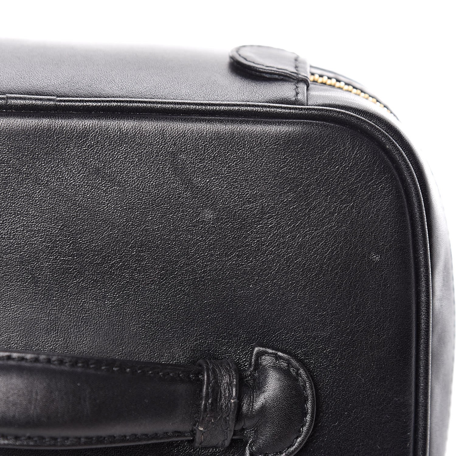 Chanel Calfskin Vanity Cosmetic Bag Black 10 of 20