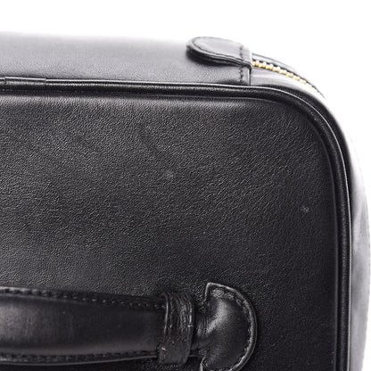 Chanel Calfskin Vanity Cosmetic Bag Black 10 of 20