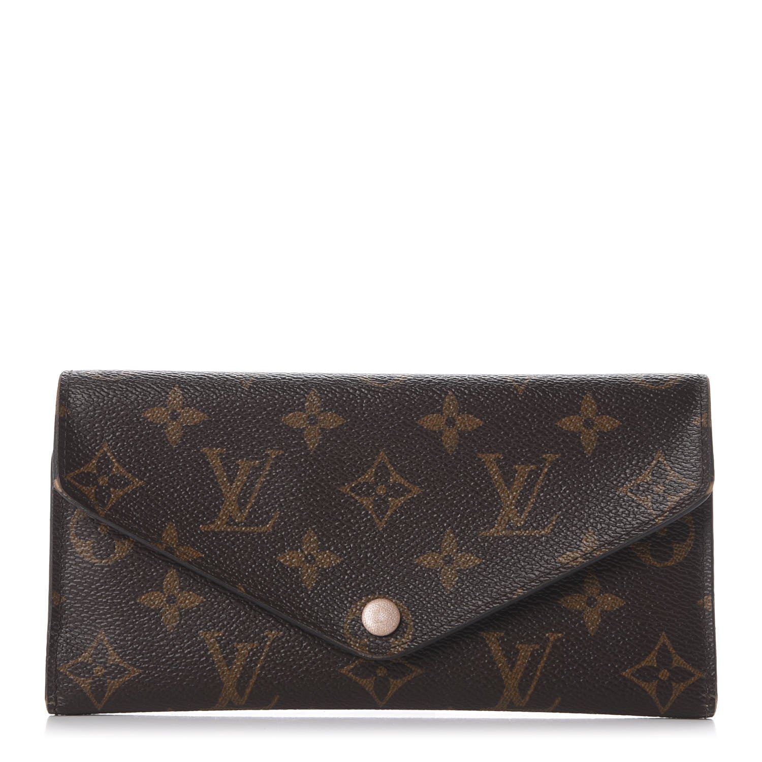 Louis Vuitton Monogram Josephine Wallet Rose Nacre 1 of 9