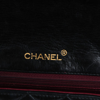 Chanel Lambskin Quilted Small Single Flap Black 7 of 10