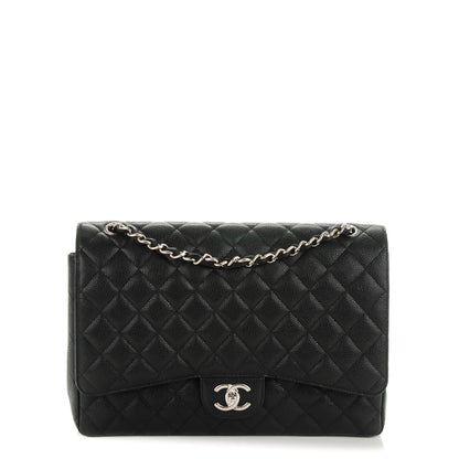 Chanel Caviar Quilted Maxi Double Flap Black 1 of 8