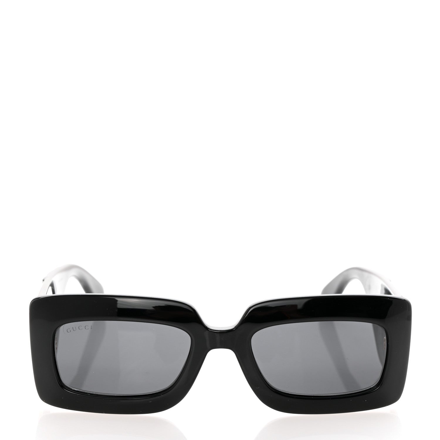 Gucci Acetate Rectangular Sunglasses GG0811S Black 2 of 8
