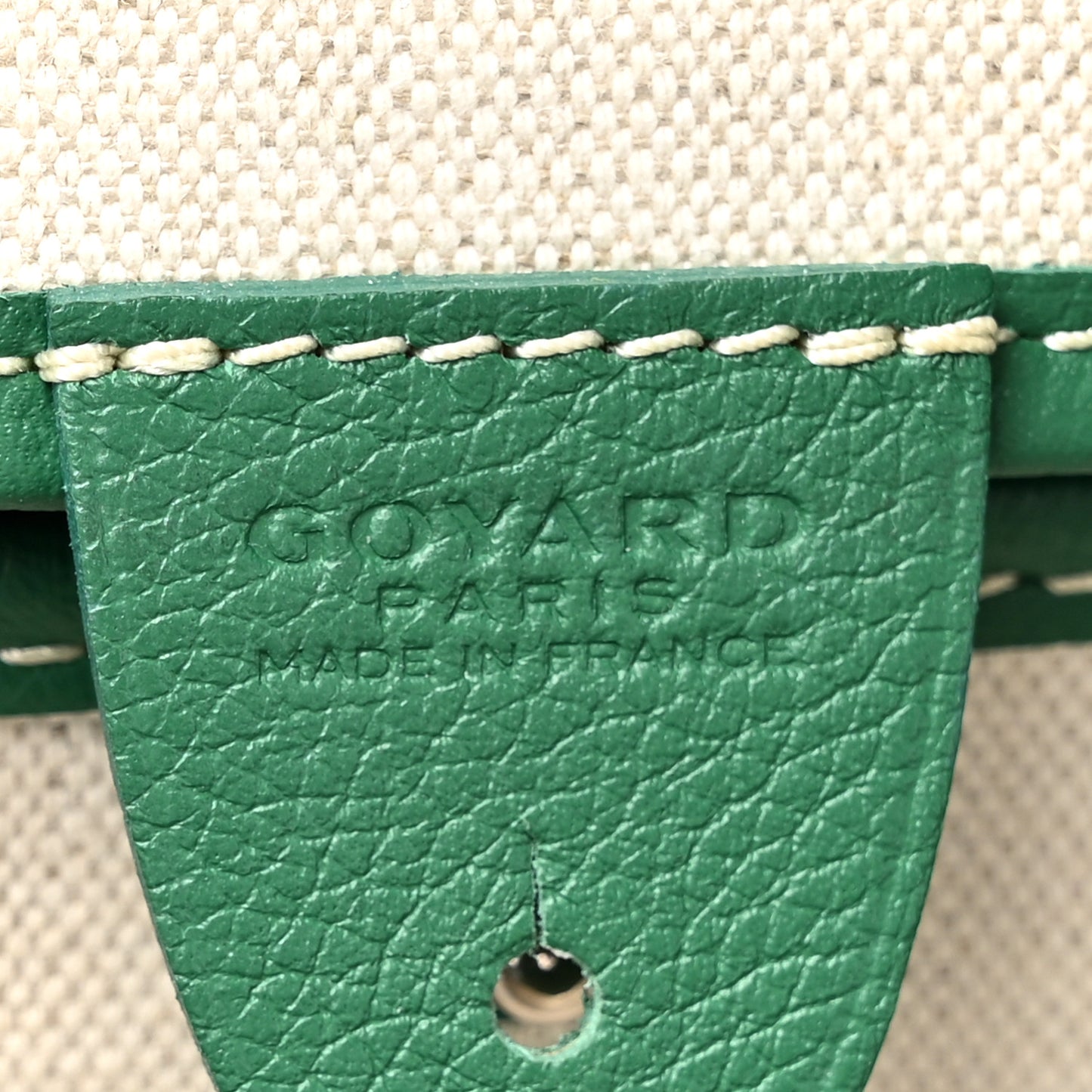Goyardine Artois MM Green