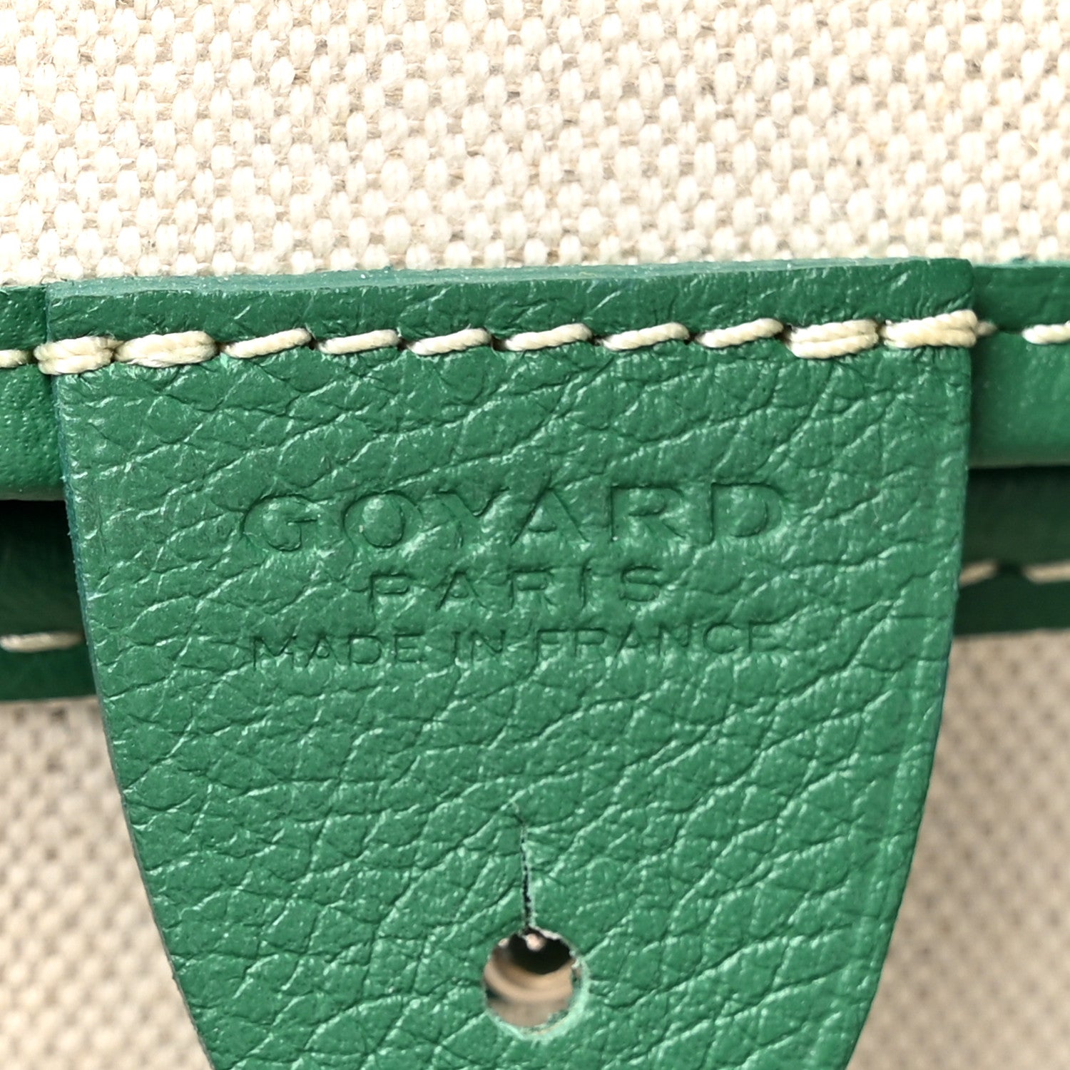 Goyard Goyardine Artois MM Green 6 of 12