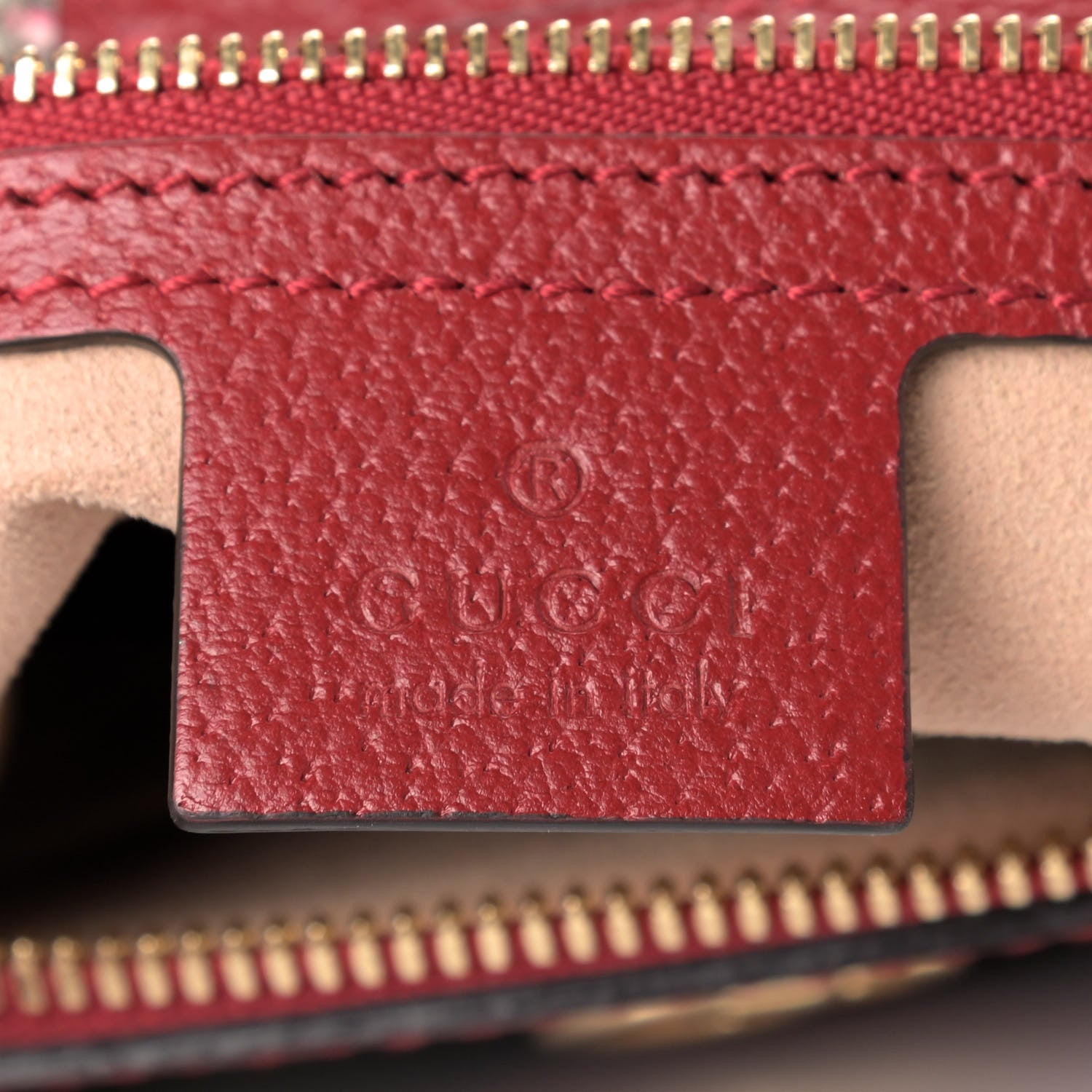 Gucci GG Supreme Monogram Flora Web Medium Ophidia Boston Red 6 of 9