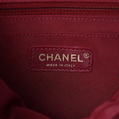 Chanel Lambskin Quilted Small Urban Spirit Backpack Dark Pink 6 of 7