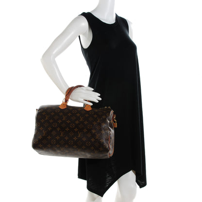 Louis Vuitton Monogram Speedy Bandouliere 35 2 of 14