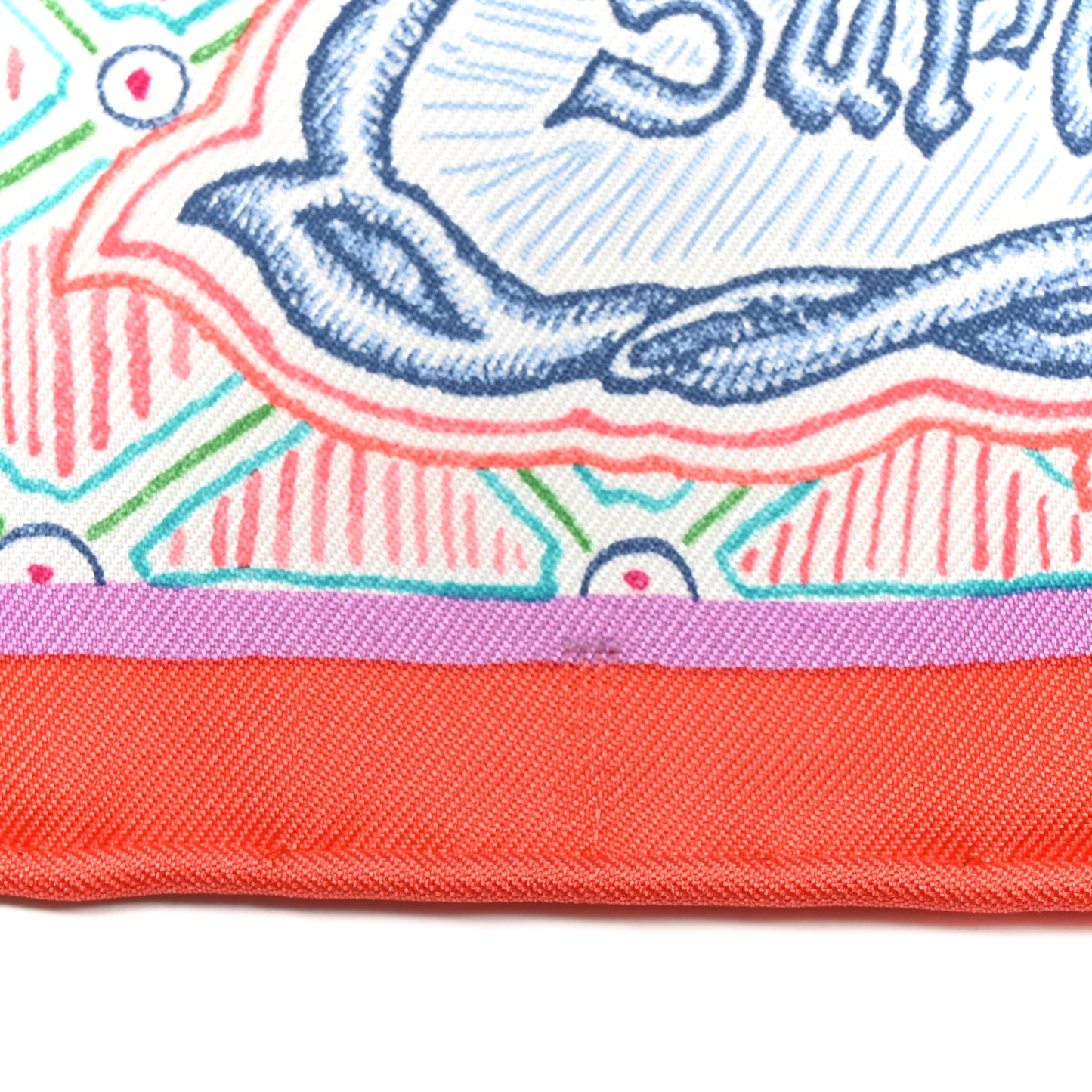 Silk Super Silk Quest Scarf 90 Rouge Grenadine
