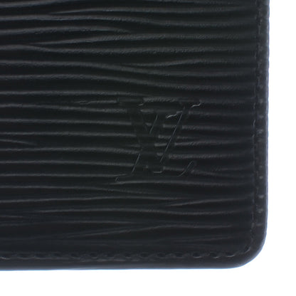 Louis Vuitton Epi Billfold Wallet 6 Cards Slots Bills Black 5 of 8