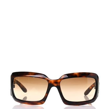 Chanel Oval Sunglasses 6022-Q Tortoise 2 of 5