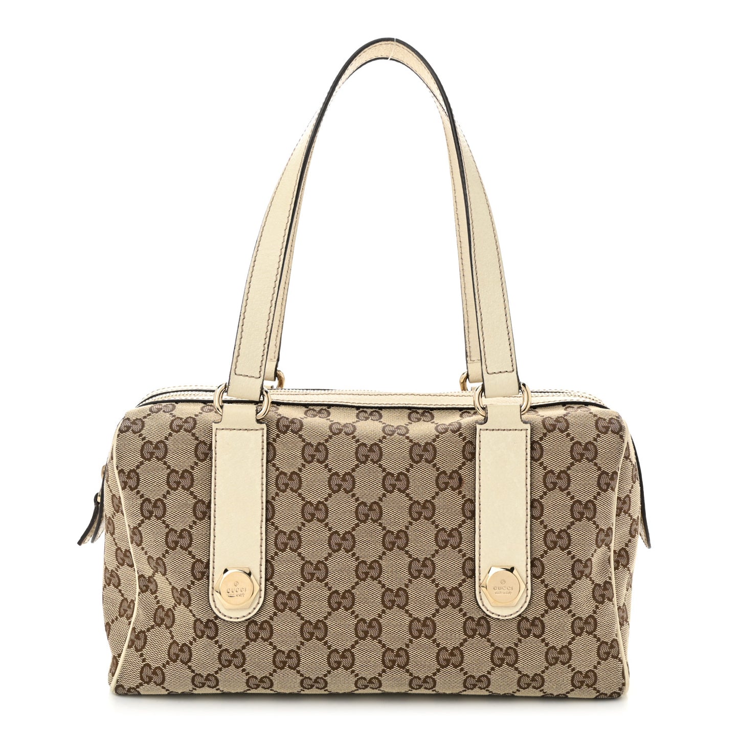 Monogram Small Charmy Boston White