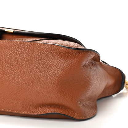 Chloe Calfskin Medium Marcie Satchel Tan 8 of 8