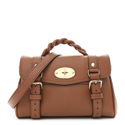 Mulberry Heavy Grain Mini Alexa Chestnut 1 of 11