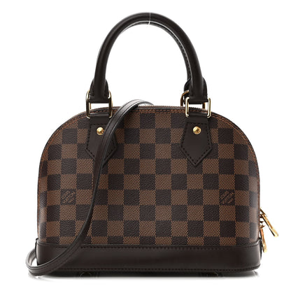 Louis Vuitton Damier Ebene Alma BB 1 of 9