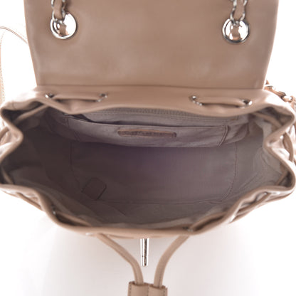 Chanel Lambskin Quilted Small Urban Spirit Backpack Beige 5 of 10