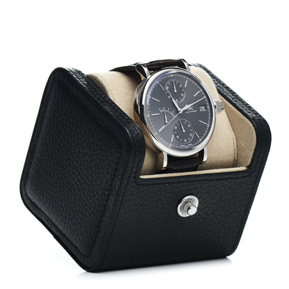 IWC 18K White Gold Alligator 45mm Portofino 8 Days Chronograph Manual Winding Watch Slate IW515103 5 of 5