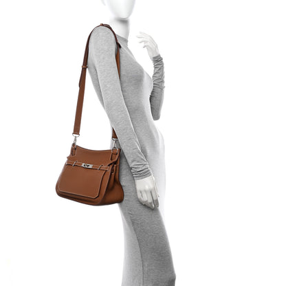 Hermes Taurillon Clemence Jypsiere 28 Gold 2 of 12