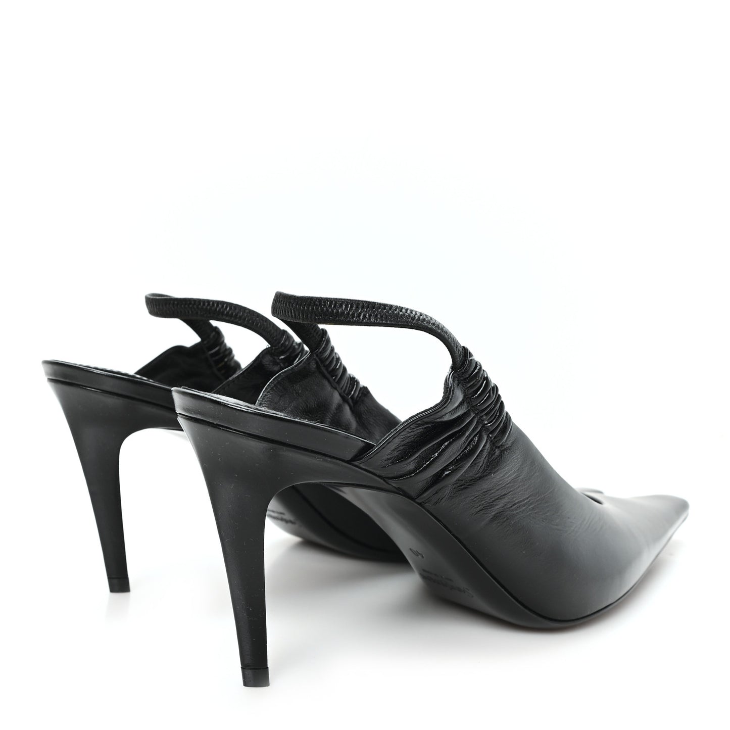 Lambskin Anne-Marie 75 Slingback Pumps 40  40 Black