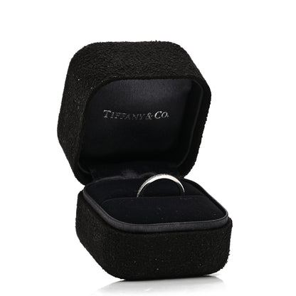 Tiffany Platinum Diamond Metro Full Eternity Band Ring 48 4.5 5 of 5