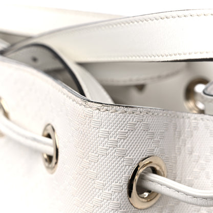 Gucci Hilary Lux Bright Diamante Small Bucket Bag Great White 16 of 16