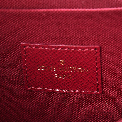 Louis Vuitton Monogram Pochette Felicie Chain Wallet Fuchsia 8 of 15