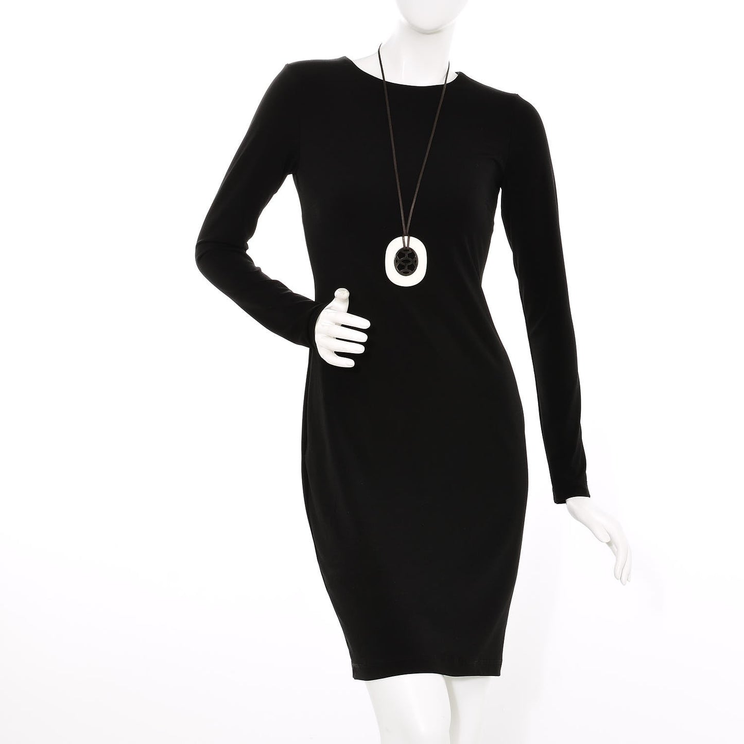 Buffalo Horn Lacquer Lift Necklace PM Pannacotta