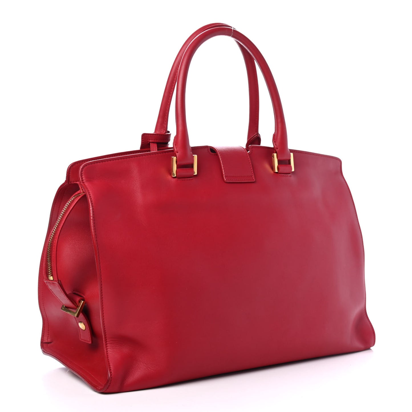 Calfskin Medium Classic Y Cabas Red