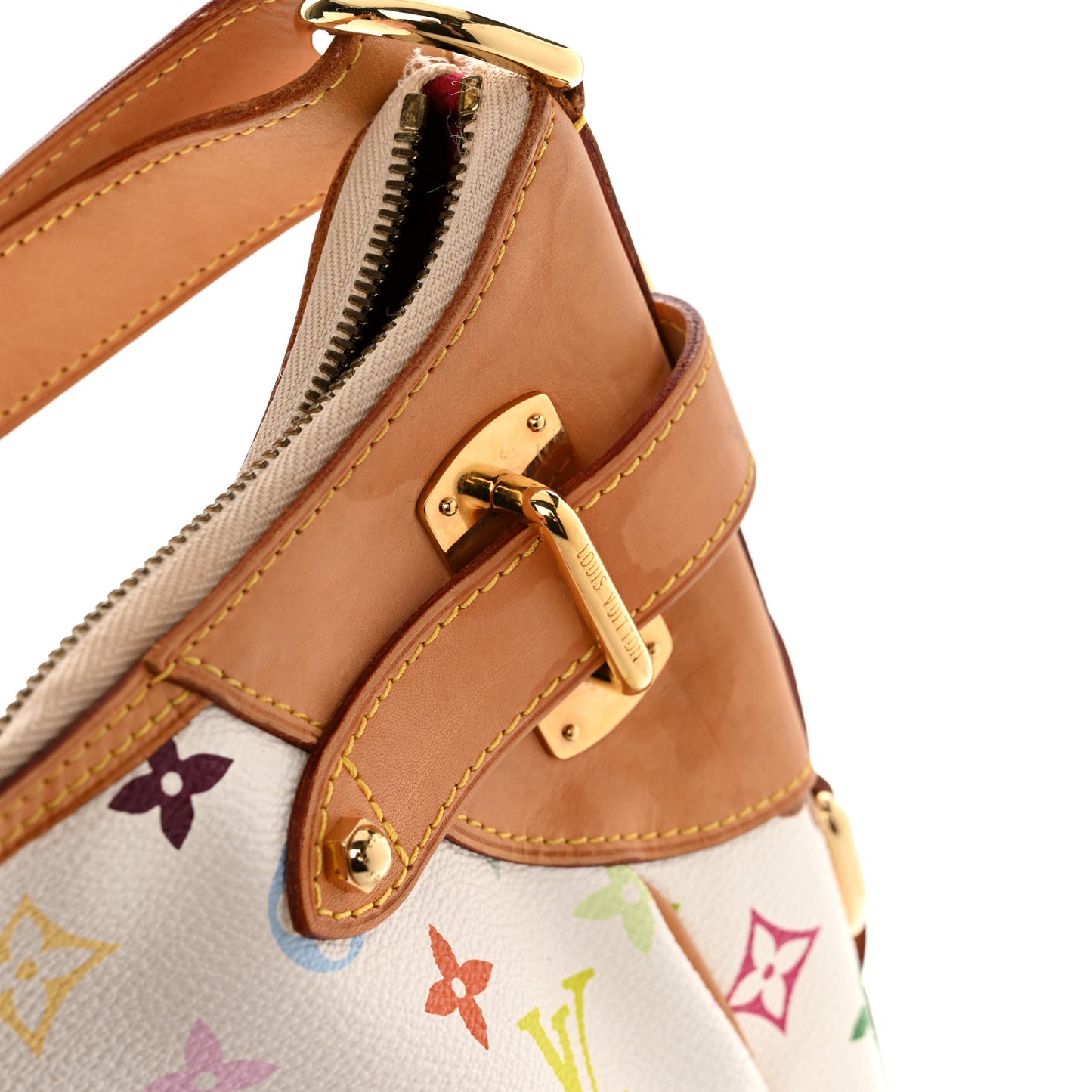 Monogram Multicolor Greta White