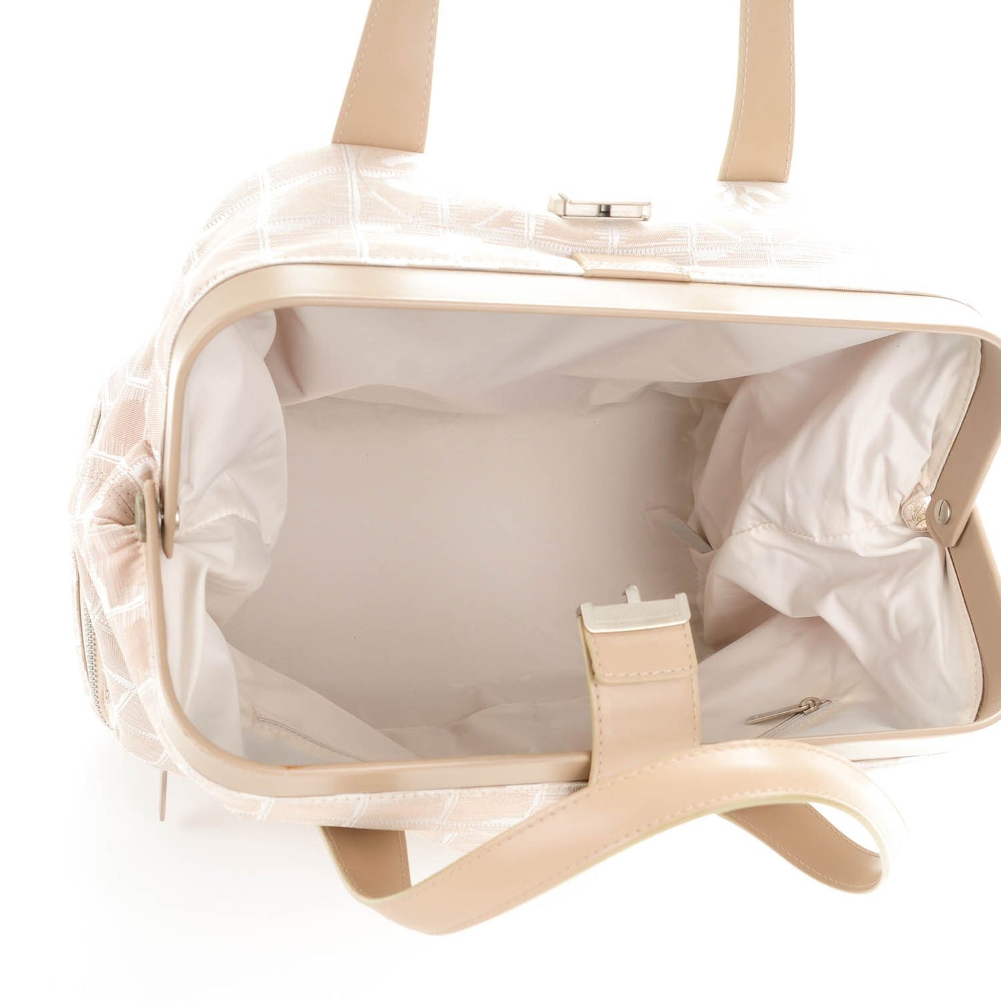 Nylon Travel Shoe Bag Carry On Beige