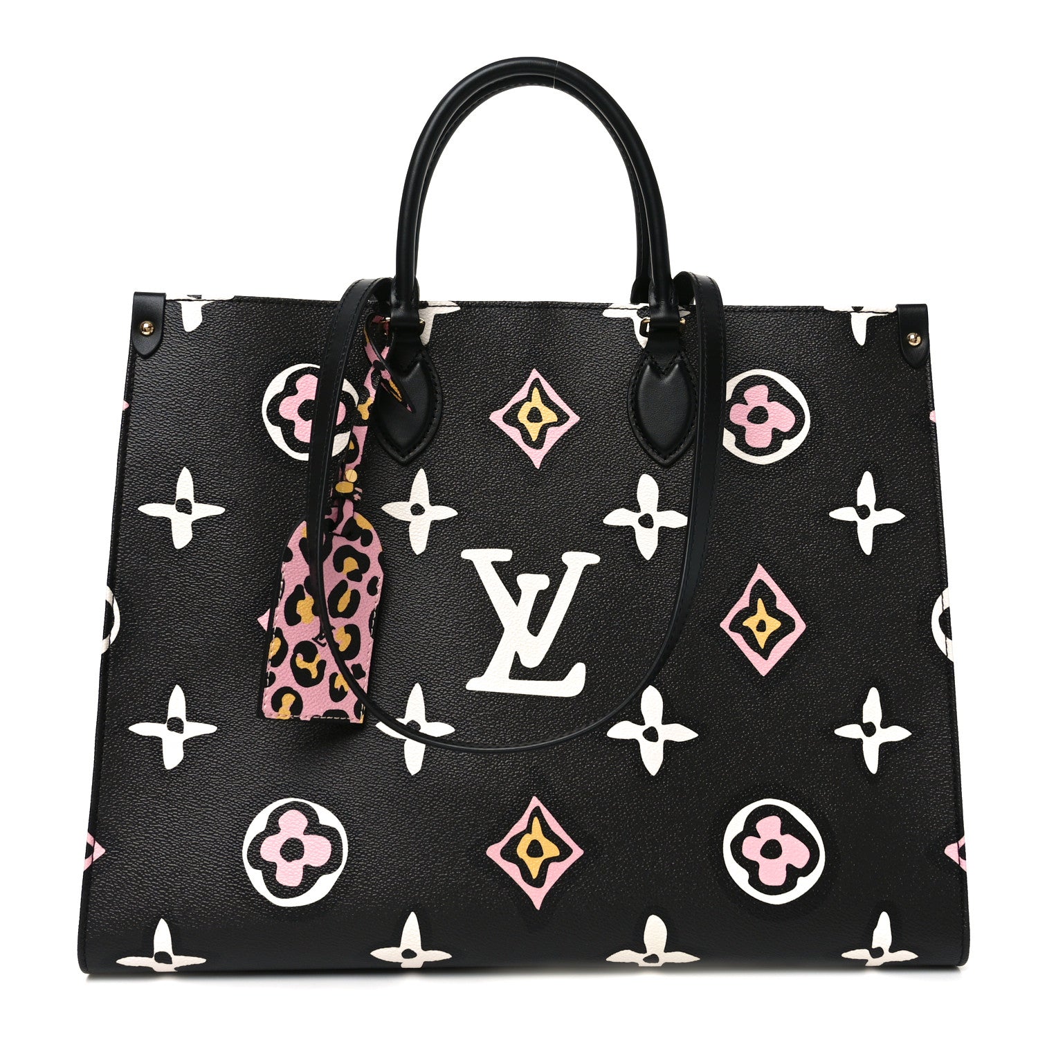 Louis Vuitton Monogram Giant Wild At Heart Onthego GM Black 1 of 9