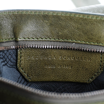 Proenza Schouler Lambskin Large PS Satchel Military 7 of 8