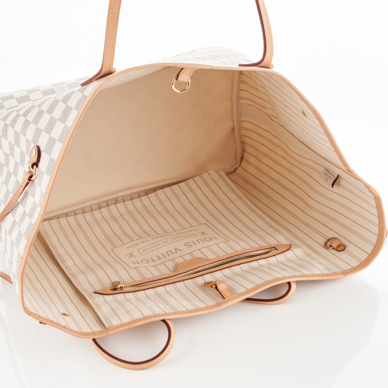 Louis Vuitton Damier Azur Neverfull GM 5 of 8