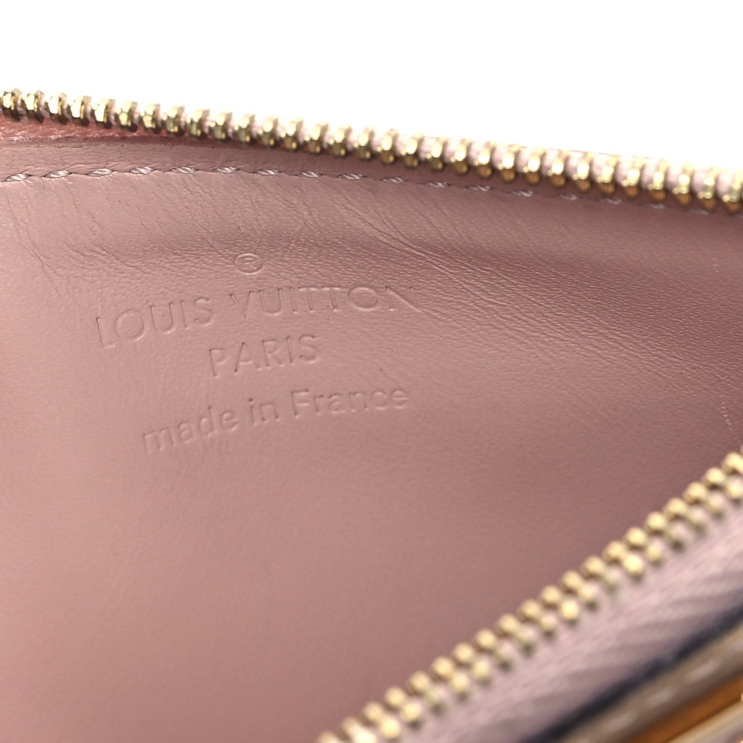 Vernis Key Pouch Rose Ballerine