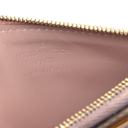 Louis Vuitton Vernis Key Pouch Rose Ballerine 6 of 11