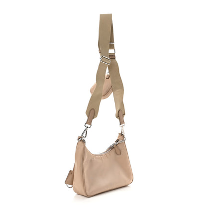 Prada Nylon Re-Edition 2005 Shoulder Bag Deserto 3 of 10
