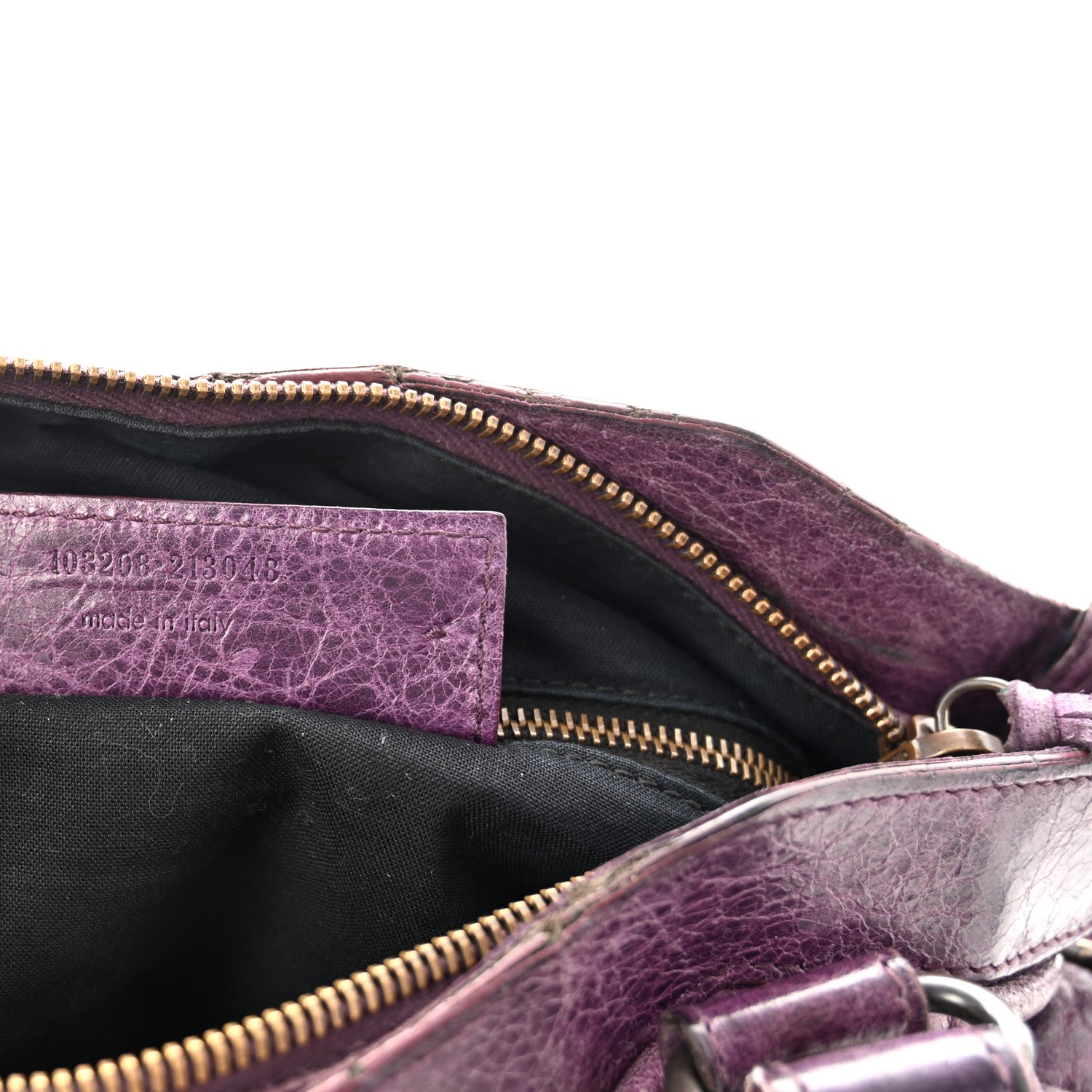 Balenciaga Agneau Classic Hardware First Raisin 7 of 11