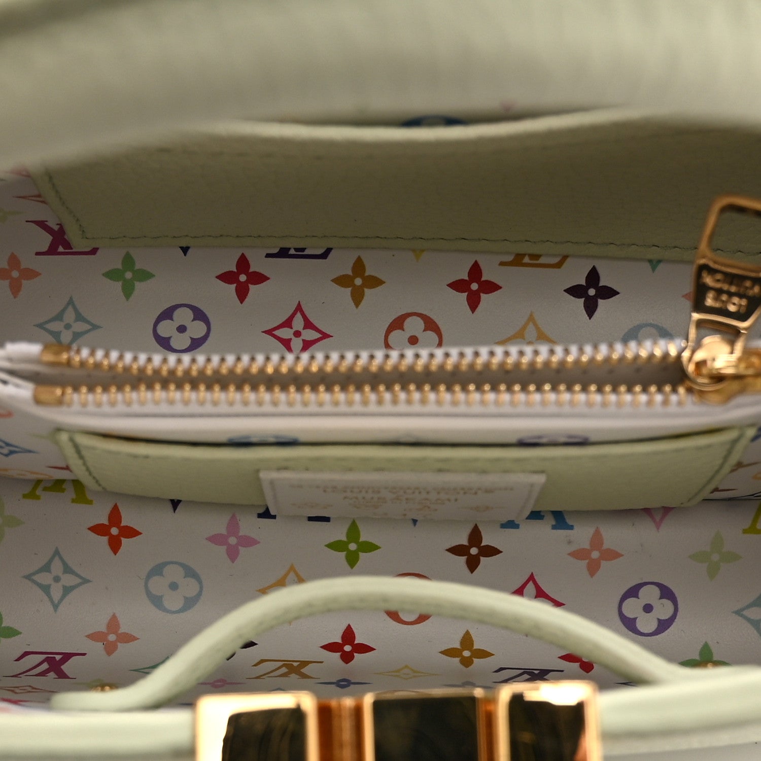 Louis Vuitton LV X TM Taurillon Mini Capucines Green 5 of 9