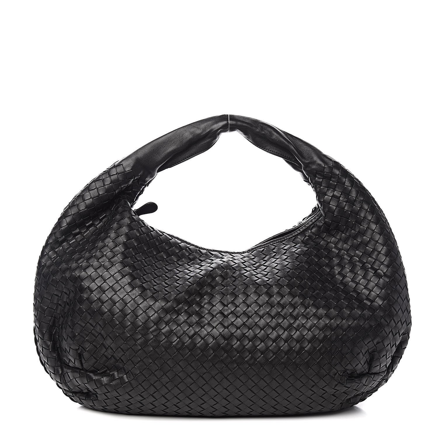 Bottega Veneta Nappa Intrecciato Large Belly Veneta Hobo Black 1 of 10