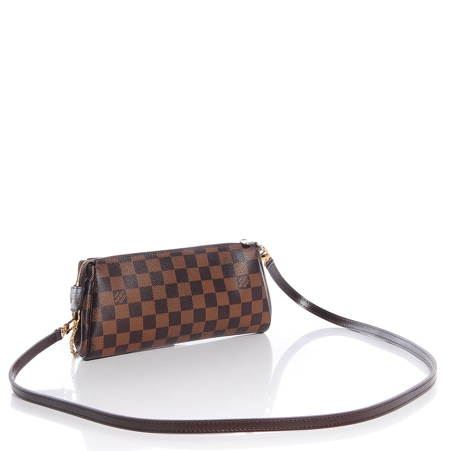 Louis Vuitton Damier Ebene Eva Clutch 3 of 7