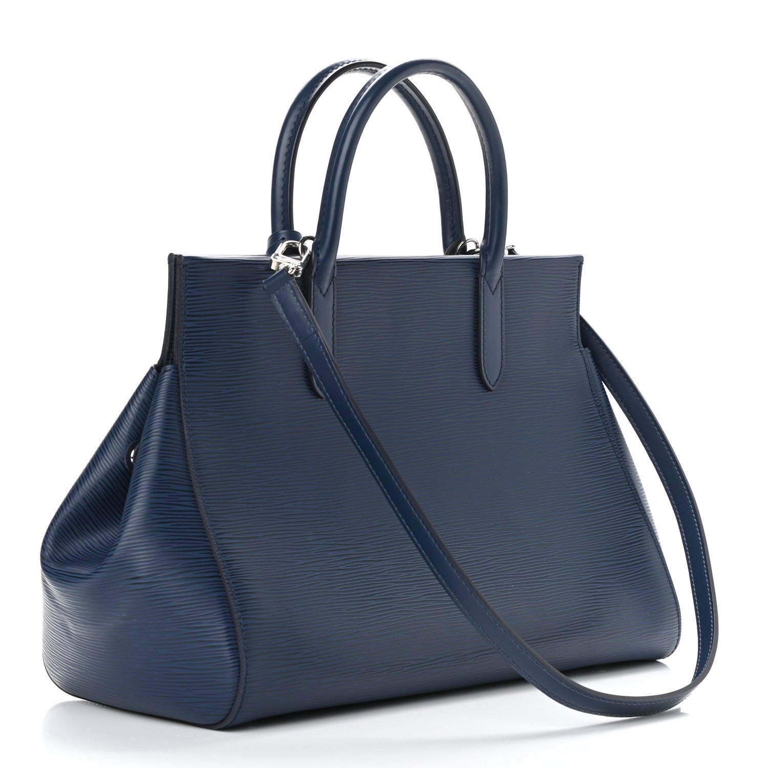 Louis Vuitton Epi Marly MM Indigo 3 of 11