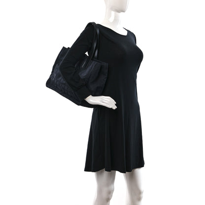Chanel Nylon Medium Travel Tote Black 2 of 9