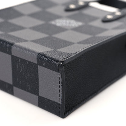 Louis Vuitton Damier Graphite Sac Plat XS Black 8 of 8