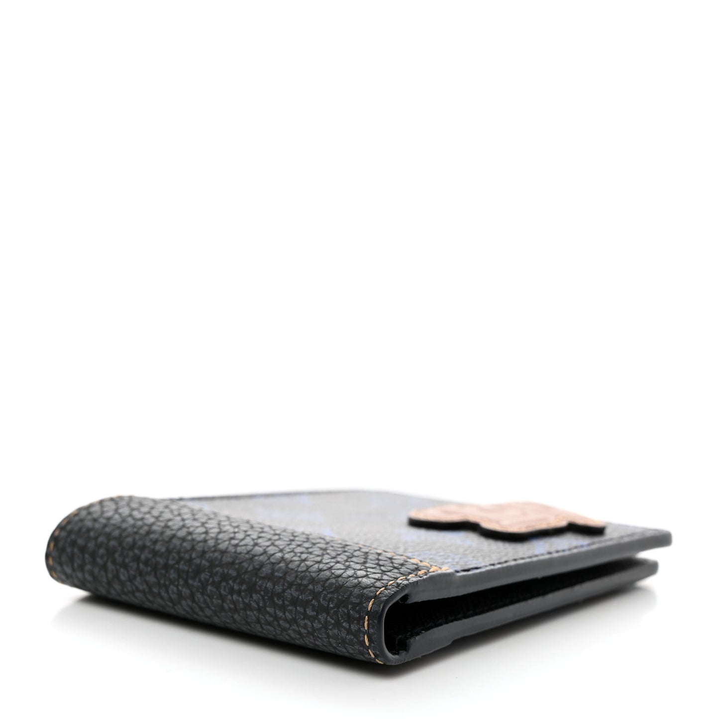 Monogram LV Record Slender Wallet Blue