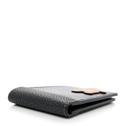 Louis Vuitton Monogram LV Record Slender Wallet Blue 4 of 6