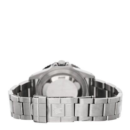 Rolex Stainless Steel 40mm Oyster Perpetual Date GMT Master II Watch Black 16710 3 of 5