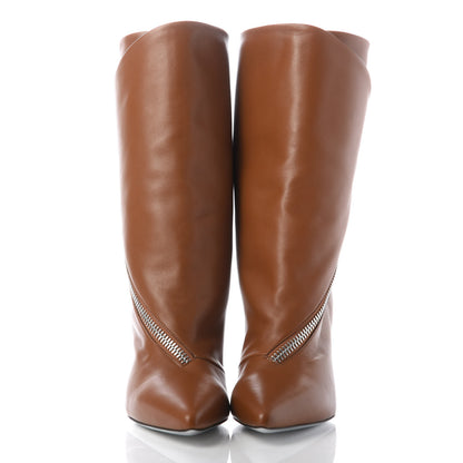 Givenchy Calfskin Botte Show 80 Ankle Bootie 37.5 Caramel 2 of 8