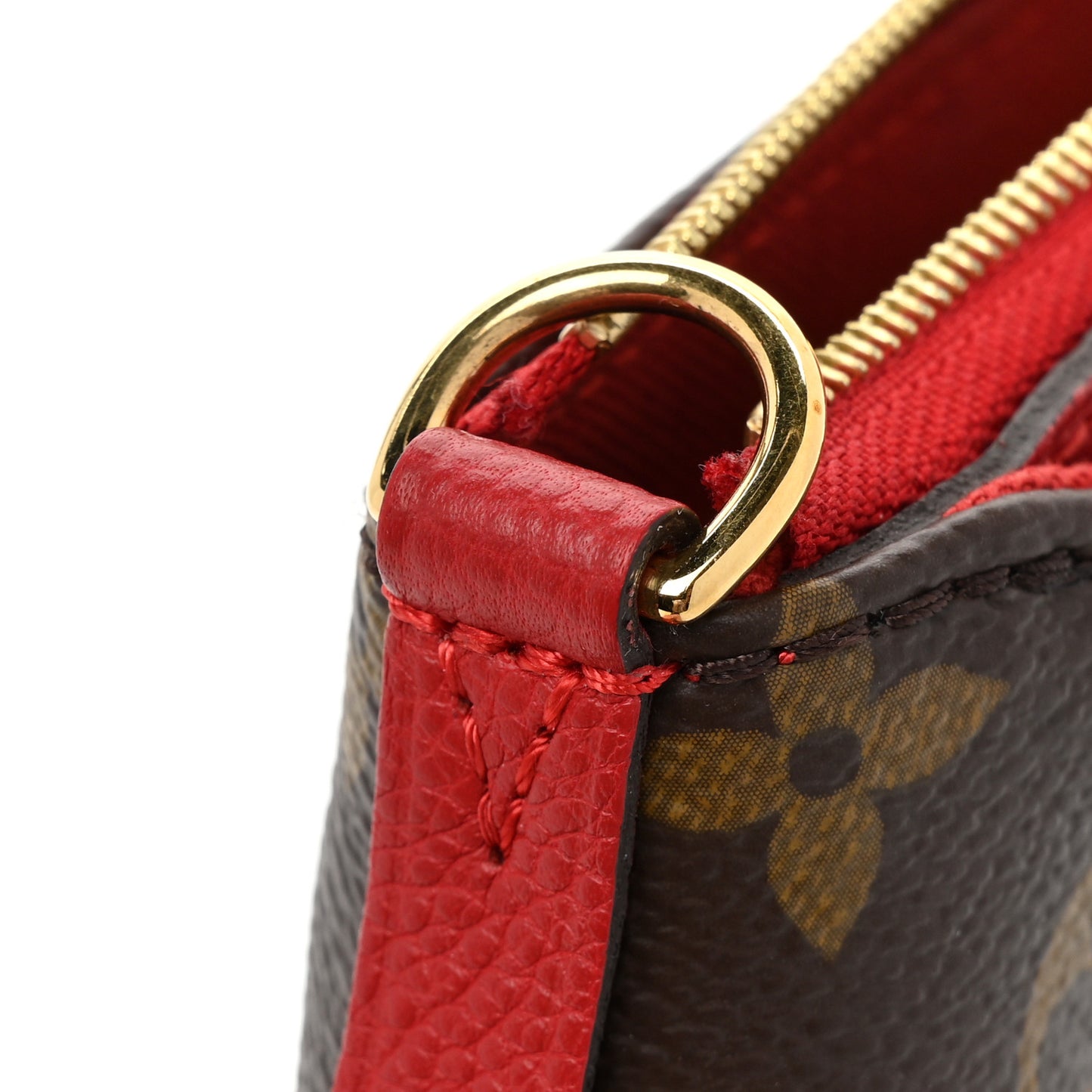 Monogram Pallas Clutch Cherry