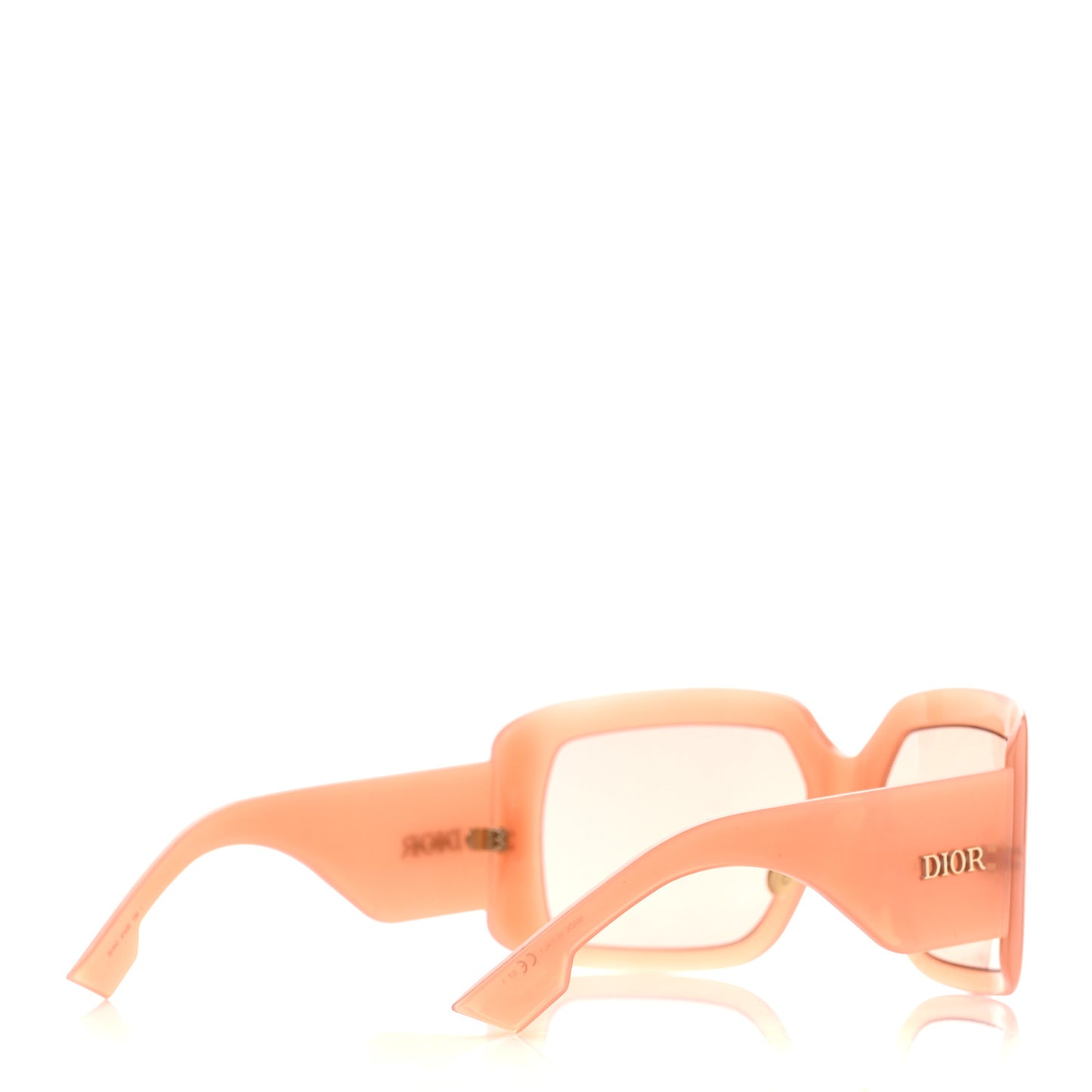 Acetate DiorSo Light 2 Shield Sunglasses Pink