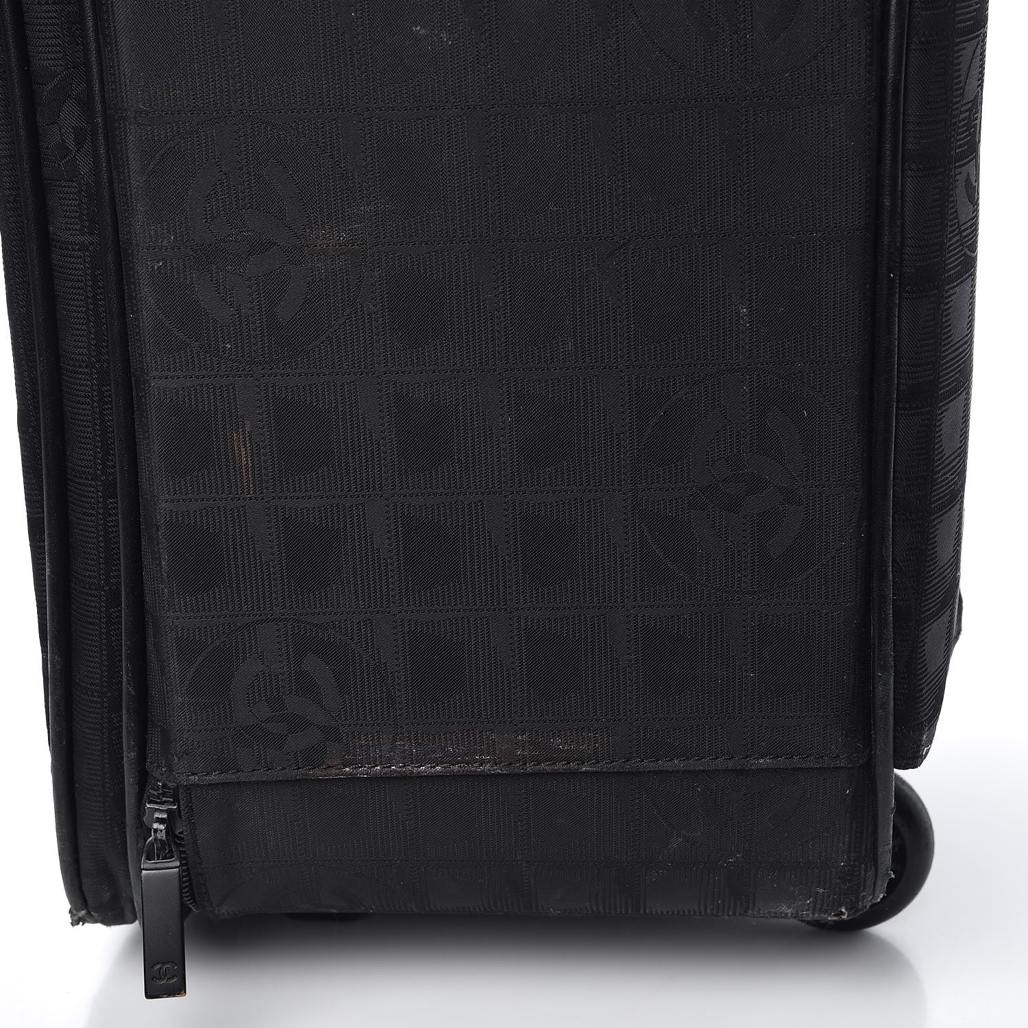 Chanel Nylon Travel Trolley Black 10 of 38
