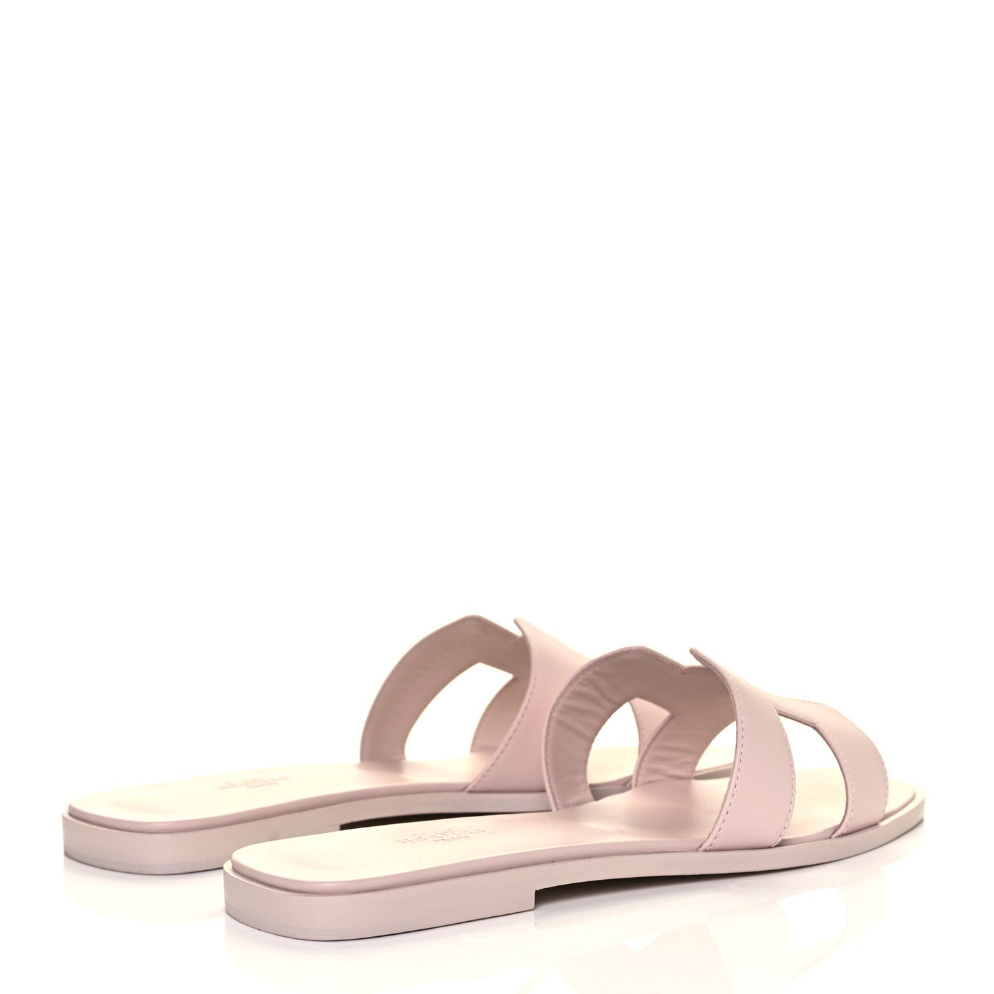 Box Calfskin Oran Sandals 41 Rose Pale